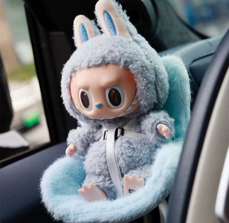 Labubu Fur Car Seat