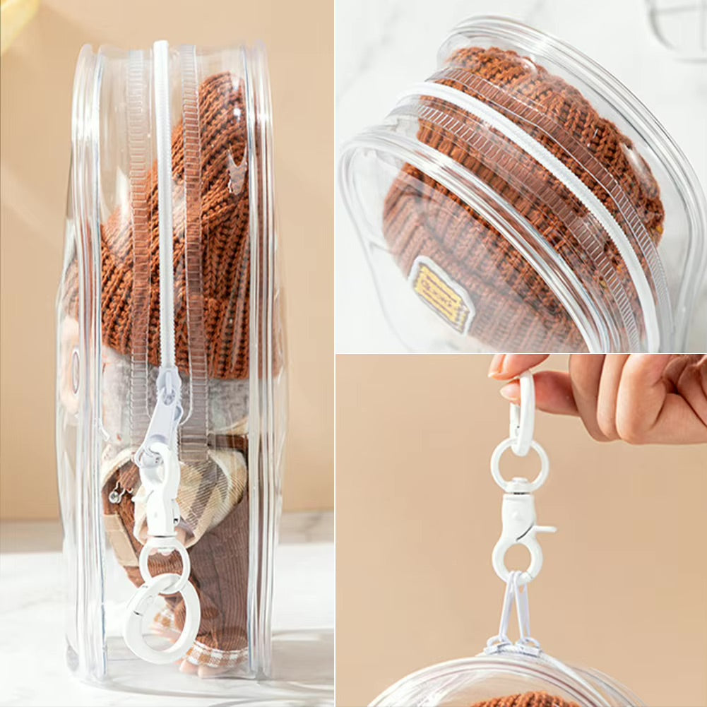 Transparent Labubu Protector Case