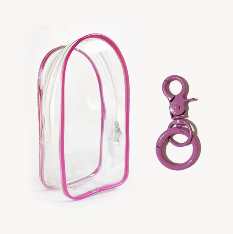 Transparent Labubu Protector Case