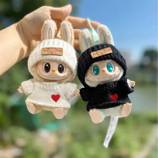 Labubu Heart Sweater And Hat