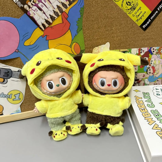 Labubu Pikachu Suit