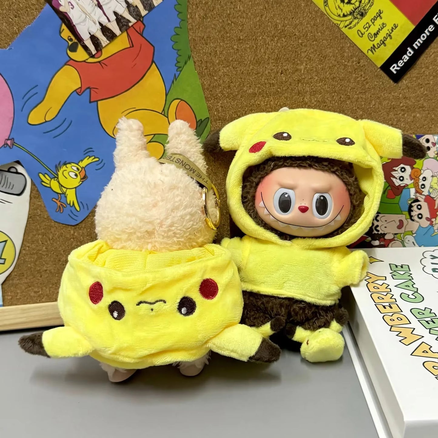 Labubu Pikachu Suit