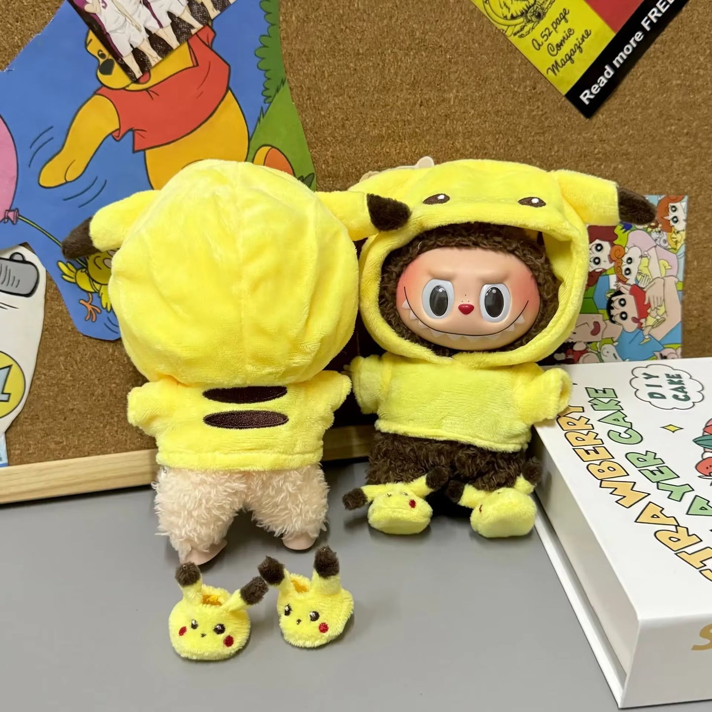 Labubu Pikachu Suit