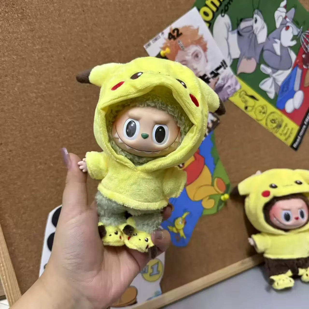 Labubu Pikachu Suit
