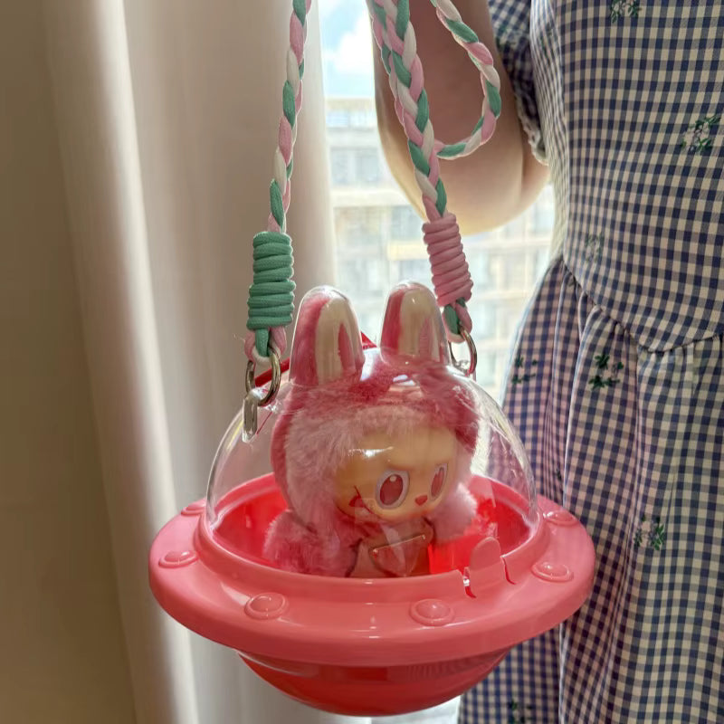 Labubu Crossbody UFO Holder