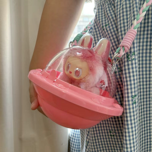 Labubu Crossbody UFO Holder