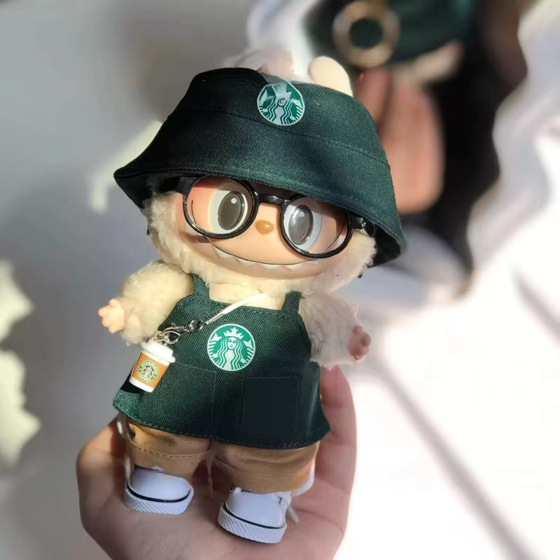 Labubu Starbucks Outfit