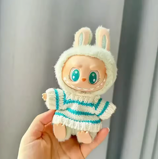 Labubu Jade Stripped Sweater