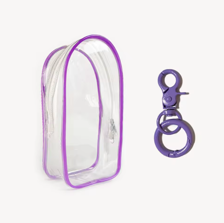 Transparent Labubu Protector Case