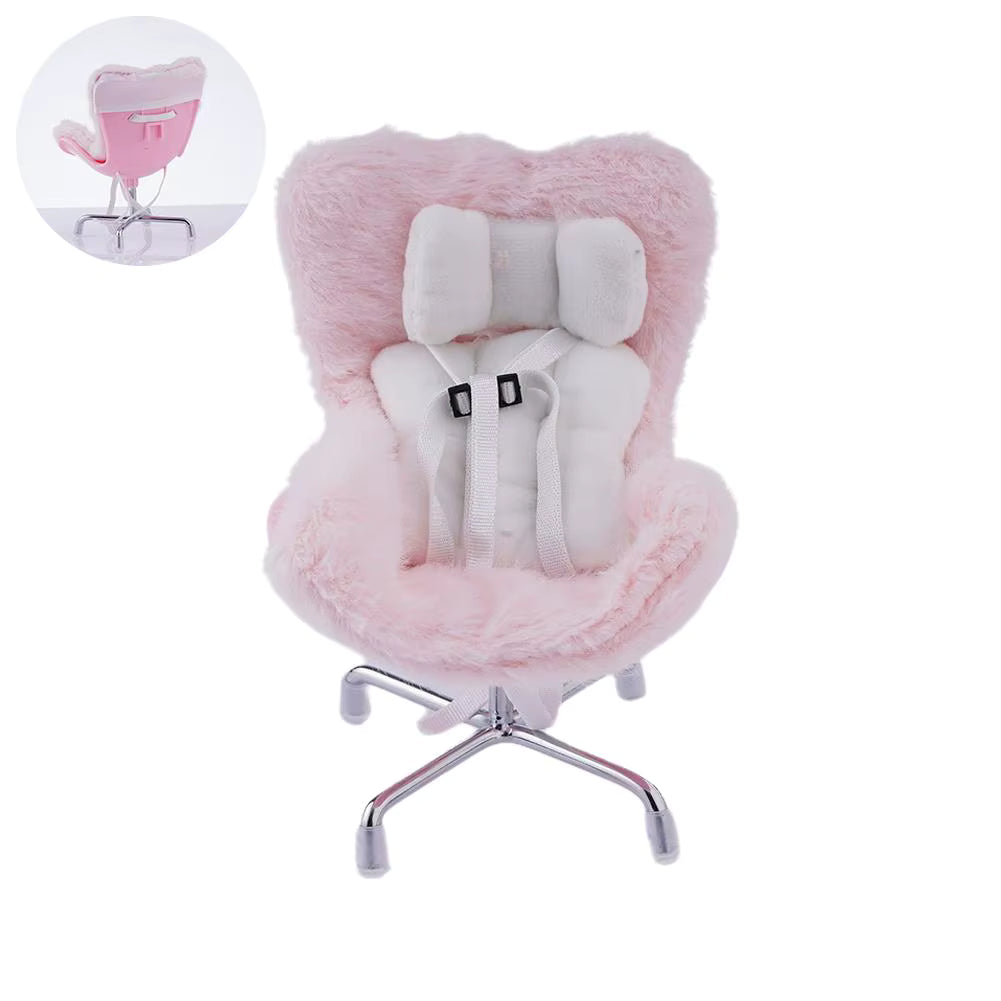 Labubu Fur Inside Chair